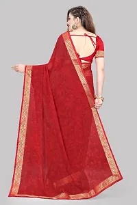 Stylish Fancy Designer Cotton Silk Saree With Blouse Piece For Women-thumb1