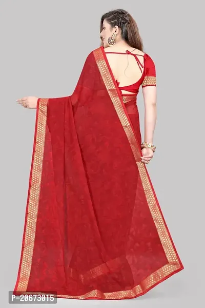 Stylish Fancy Designer Cotton Silk Saree With Blouse Piece For Women-thumb2