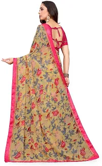 Stylish Fancy Designer Georgette Saree With Blouse Piece For Women-thumb1