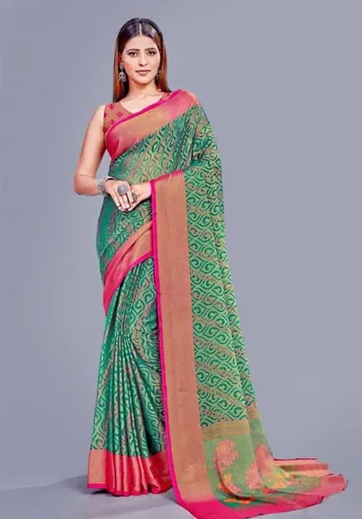 Stylist Chiffon Saree With Blouse Piece For Women