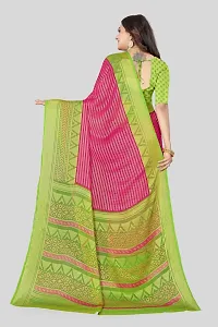 Stylish Fancy Designer Chiffon Saree With Blouse Piece For Women-thumb1