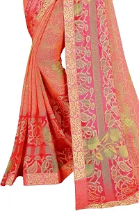 Stylish Fancy Designer Chiffon Saree With Blouse Piece For Women-thumb4