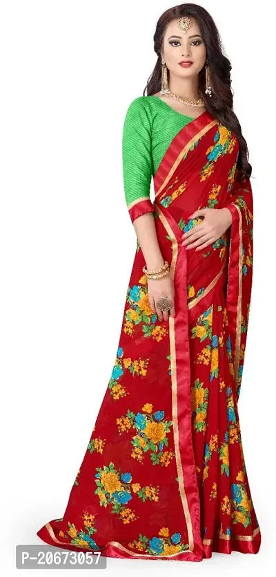 Stylish Fancy Designer Georgette Saree With Blouse Piece For Women