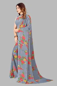 Stylish Fancy Designer Georgette Saree With Blouse Piece For Women-thumb4