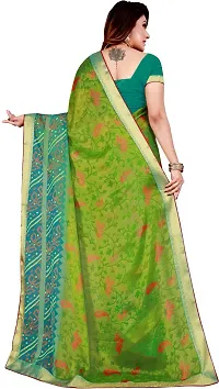 Stylish Fancy Designer Chiffon Saree With Blouse Piece For Women-thumb1