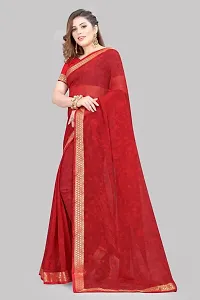 Stylish Fancy Designer Cotton Silk Saree With Blouse Piece For Women-thumb2