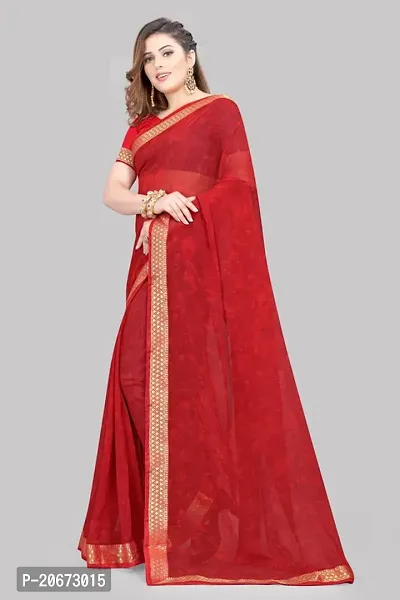 Stylish Fancy Designer Cotton Silk Saree With Blouse Piece For Women-thumb3