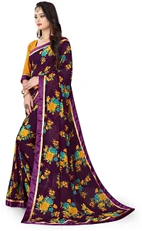 Stylish Fancy Designer Georgette Saree With Blouse Piece For Women-thumb4