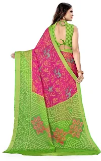 Stylish Fancy Designer Brasso Saree With Blouse Piece For Women-thumb2