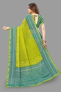 Stylish Fancy Designer Chiffon Saree With Blouse Piece For Women-thumb3