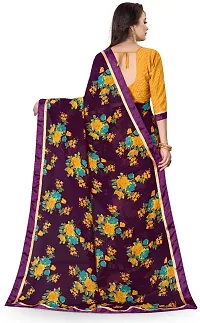 Stylish Fancy Designer Georgette Saree With Blouse Piece For Women-thumb1