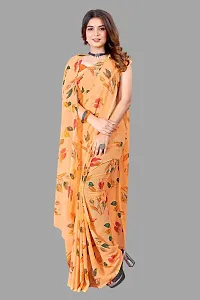 Stylish Fancy Designer Georgette Saree With Blouse Piece For Women-thumb4