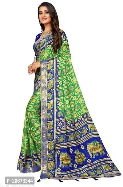 Stylish Fancy Designer Chiffon Saree With Blouse Piece For Women-thumb4