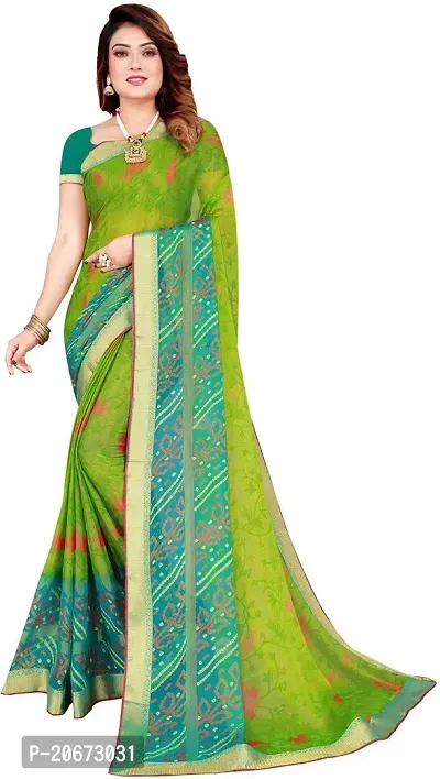 Stylish Fancy Designer Chiffon Saree With Blouse Piece For Women