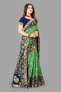 Stylish Fancy Designer Georgette Saree With Blouse Piece For Women-thumb4