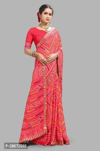 Stylish Fancy Designer Silk Blend Saree With Blouse Piece For Women-thumb4