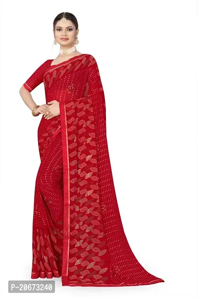 Stylish Fancy Designer Georgette Saree With Blouse Piece For Women