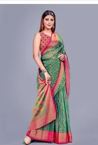 Stylish Fancy Designer Chiffon Saree With Blouse Piece For Women-thumb1