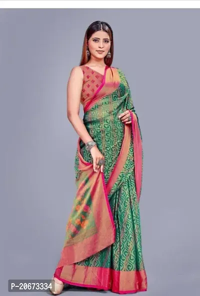 Stylish Fancy Designer Chiffon Saree With Blouse Piece For Women-thumb2