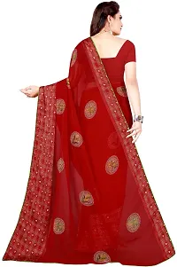 Stylish Fancy Designer Satin Saree With Blouse Piece For Women-thumb1