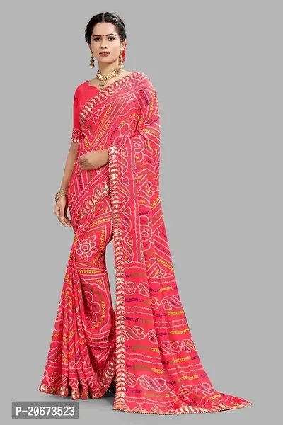 Stylish Fancy Designer Silk Blend Saree With Blouse Piece For Women-thumb0