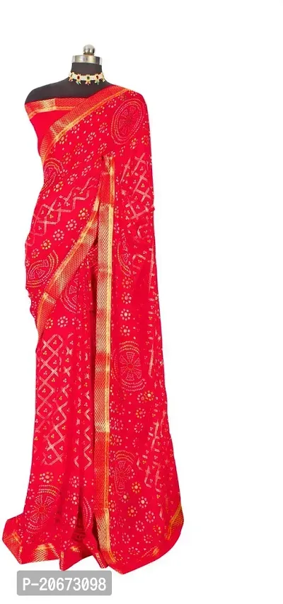 Stylish Fancy Designer Georgette Saree With Blouse Piece For Women-thumb0