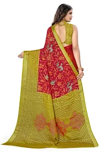 Stylish Fancy Designer Brasso Saree With Blouse Piece For Women-thumb2