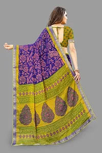 Stylish Fancy Designer Chiffon Saree With Blouse Piece For Women-thumb3