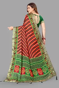 Stylish Fancy Designer Chiffon Saree With Blouse Piece For Women-thumb1