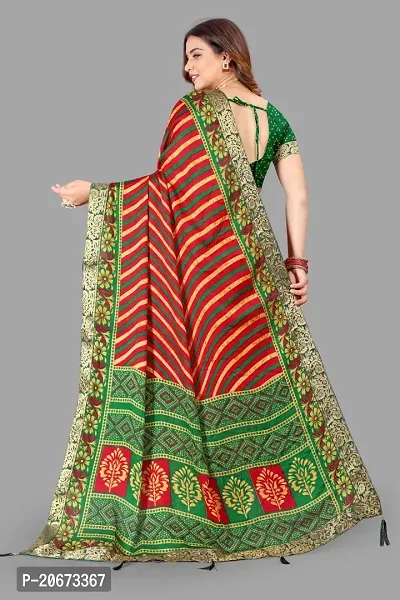 Stylish Fancy Designer Chiffon Saree With Blouse Piece For Women-thumb2