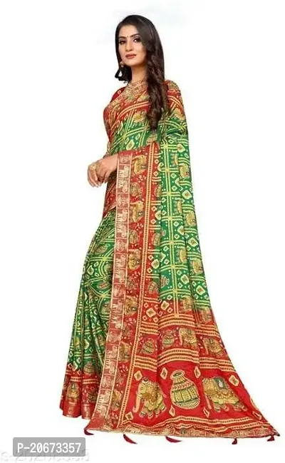 Stylish Fancy Designer Chiffon Saree With Blouse Piece For Women-thumb4