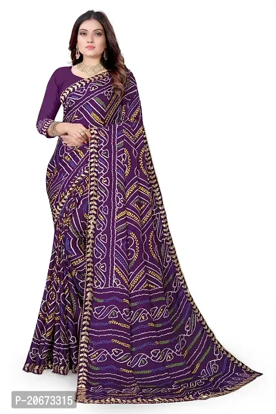 Stylish Fancy Designer Chiffon Saree With Blouse Piece For Women