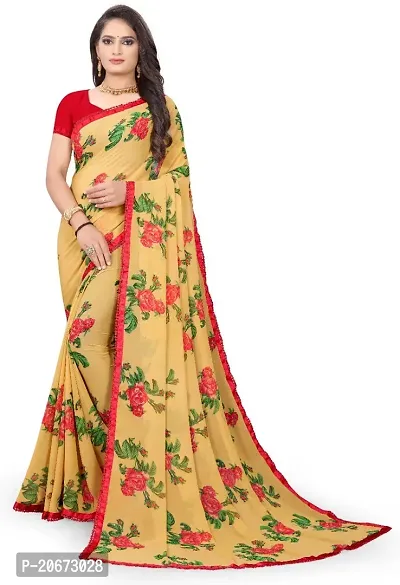 Stylish Fancy Designer Georgette Saree With Blouse Piece For Women