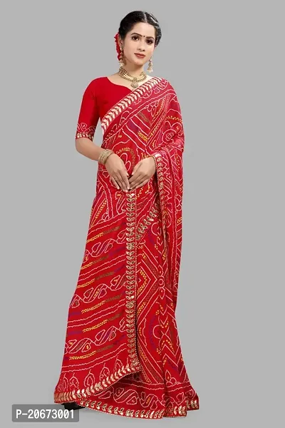 Stylish Fancy Designer Silk Blend Saree With Blouse Piece For Women-thumb4