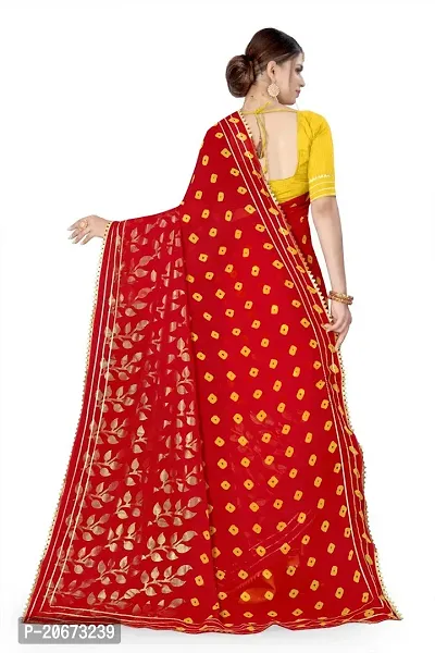 Stylish Fancy Designer Georgette Saree With Blouse Piece For Women-thumb3