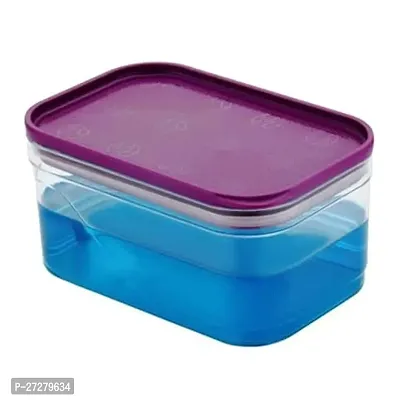 Classic Plastic Air Tight Container Rectangular Shape Kitchen Storage Container Dispenser 400 Ml ,Pack Of 1