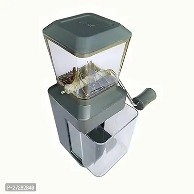 Plastic Chilly Dry Fruit Grinder With Stainless Steel Blade Vegetable Chopper