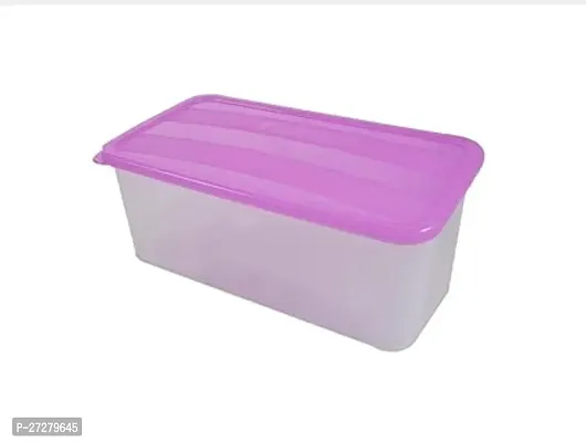 Classic Unbreakable Plastic Bread and Butter Box Multipurpose Bread Storage Container With Lid Space Saving Fridge Storage Container Bread Holder ,1 Pcs