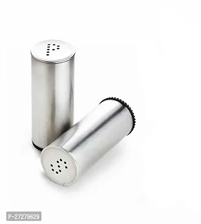 Classic Salt And Pepper Shakers Stainless Steel Pepper Salt Seasoning Spice Dispenser-thumb0