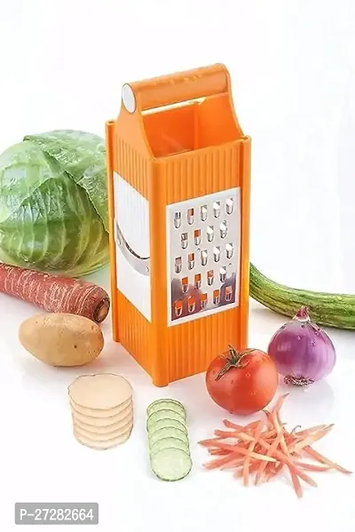 Slicer Grater 10 In 1 Plastic Vegetable Chopper Stainless Steel Blades Potato Slicer Cheese Grater-thumb0