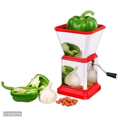 Vegetable Cutter Multipurpose Chilli Cutter Vegetable Chopper With Sharp Stainless Steel Blades Onion Cutter-thumb0