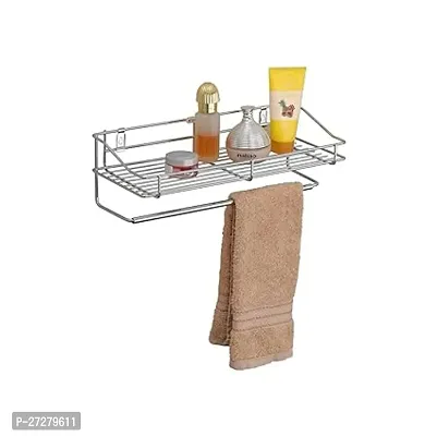 Classic Towel Rack Stainless Steel Storage Rack Wall Mounted-thumb0