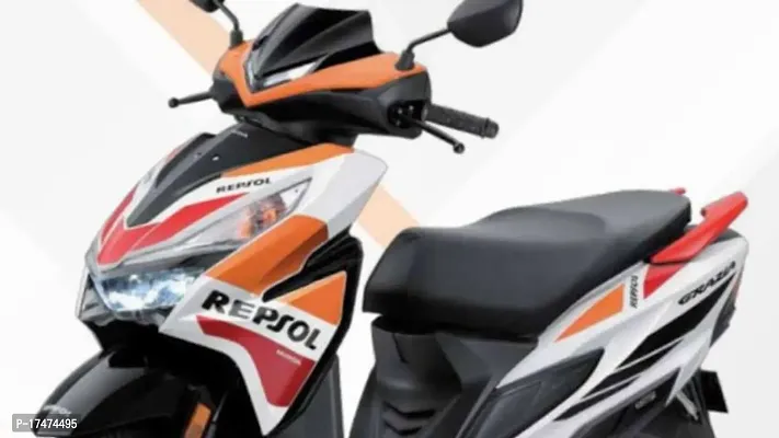 BR BULL Honda Dio Repsol Scooty Sticker