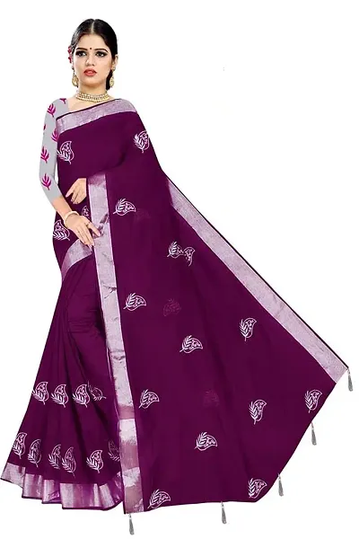 VIJAY SHANTI PRINTS FANCY SAREE (Purple)