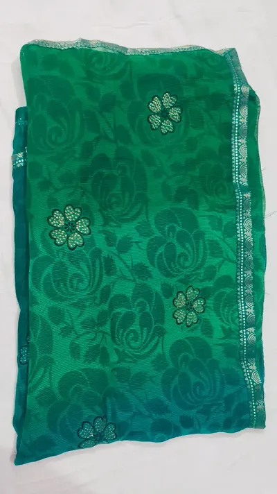 Best Selling Cotton Blend Saree without Blouse piece 