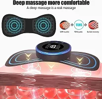 MTW Full Body Mini Butterfly TENS Massager with 8 Modes, Electric Rechargeable Portable EMS Patch for Shoulder, Neck, Arms, Legs, Neck, Men/Women-thumb3