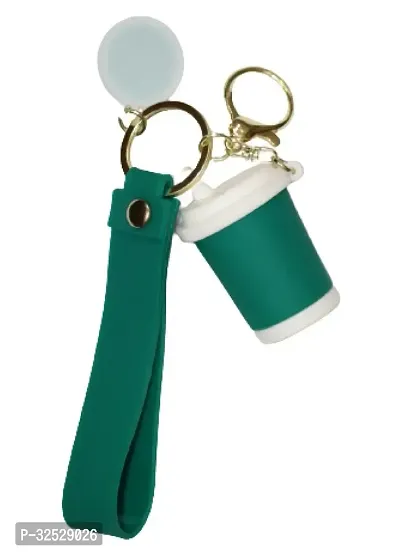 Silicone Starbucks Coffee Mug Keychain-thumb2