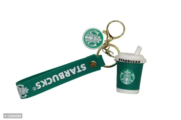 Starbucks 3D silicone Keychain-thumb0