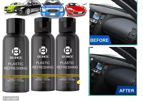 Funky Car Dashboard Cleaner Pack of 3 Piece combo-thumb0