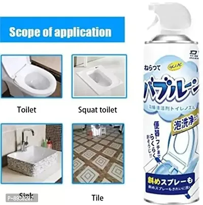 Toilet Cleaner Foaming Cleaner / Fast Active Cleaning  Antimicrobial Action / Disinfectant Spray for Bidet Seat Nozzles TOILET BOWL FOAM CLEANER SPRAY Liquid Toilet Cleaner-thumb3